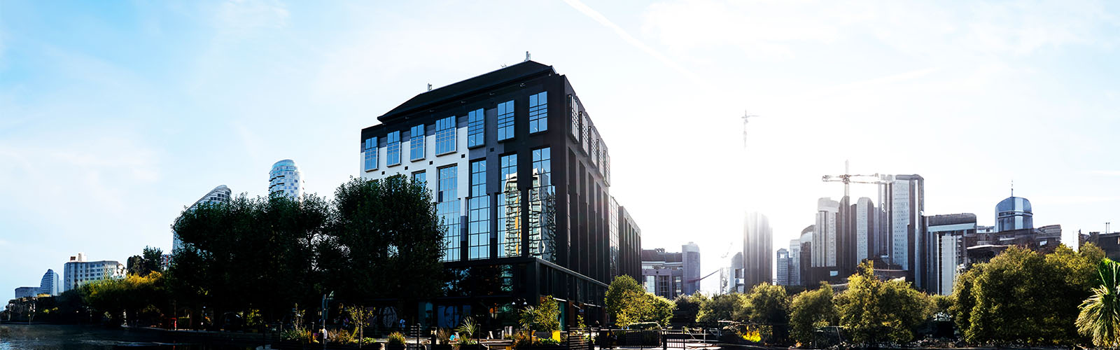 Skyline of London showing London campus